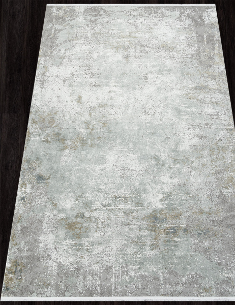 Российский прямоугольный ковёр Y5129F D.GREY / GREY