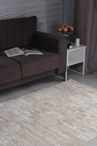 Российский прямоугольный ковёр F176 LIGHT BEIGE