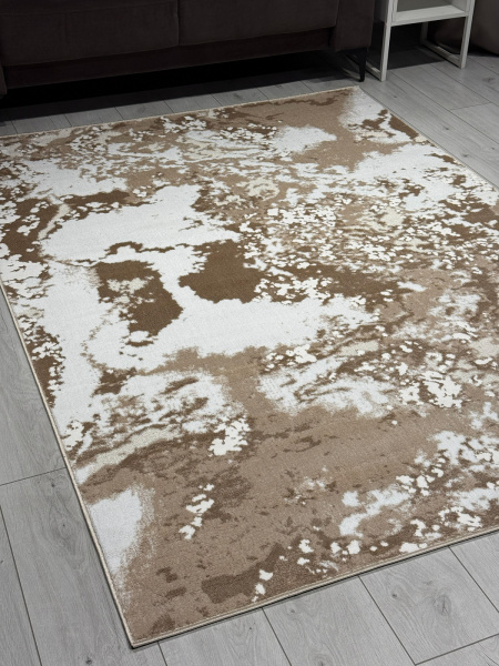 Российский прямоугольный ковёр F177 LIGHT BEIGE