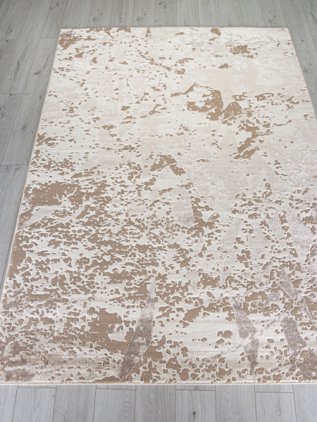 Российский прямоугольный ковёр F417 BEIGE
