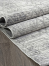 Турецкий прямоугольный ковёр 22366A GREY / L.GREY