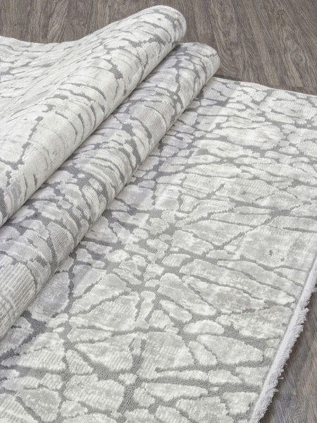 Ковровая дорожка 22366A GREY SHR / L.GREY ALANYA