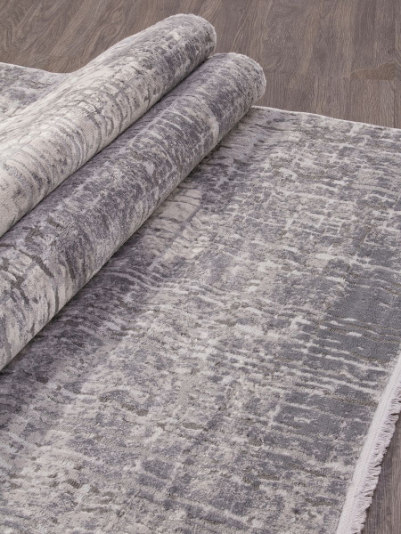 Ковровая дорожка 23607A L.GREY / GREY ALANYA