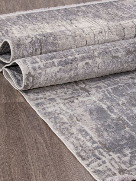 Ковровая дорожка 23607A L.GREY / GREY ALANYA