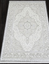 Турецкий прямоугольный ковёр Q011A GREY FDY / CREAM SHRINK