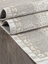 Турецкий прямоугольный ковёр Q012A BEIGE FDY / CREAM SHRINK