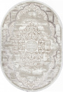 Турецкий овальный ковёр Q018A VIZON FDY / CREAM SHRINK