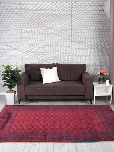 Турецкий прямоугольный ковёр HM1000A RED