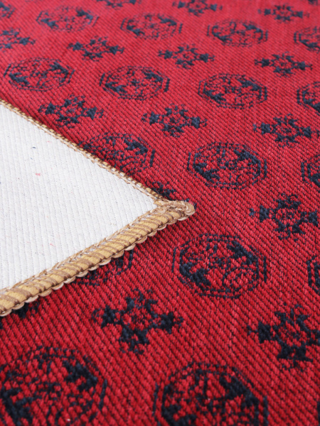 Турецкий прямоугольный ковёр HM1006A RED