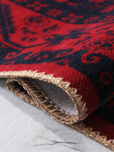 Турецкий прямоугольный ковёр HM1008A RED