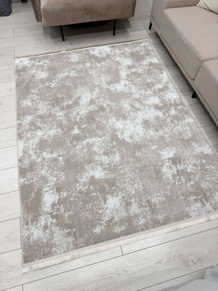 Турецкий прямоугольный ковёр 0901A CREAM/BEIGE