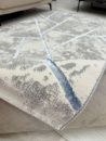 Турецкий прямоугольный ковёр 01518B C.GREY/L.BLUE