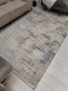 Турецкий прямоугольный ковёр A3508A IVORY/L.BLUE