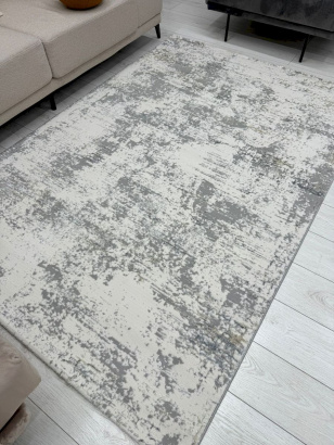 Турецкий прямоугольный ковёр A5712A CREAM/L.GREY