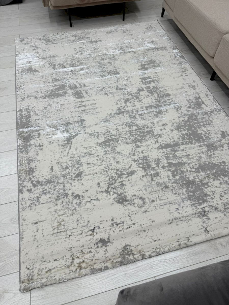 Турецкий прямоугольный ковёр A5712A CREAM/L.GREY