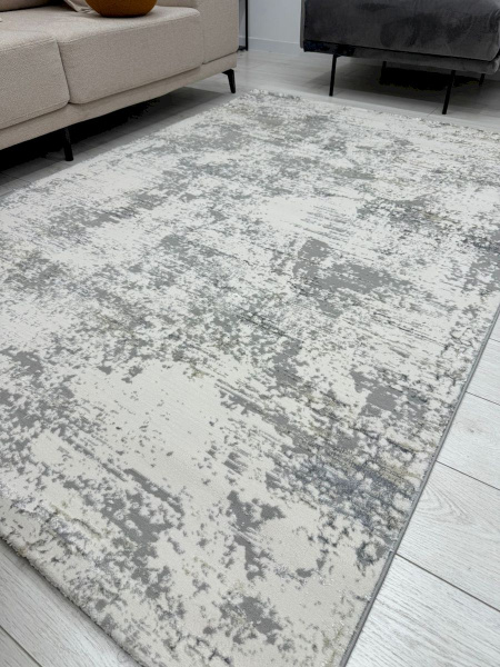 Турецкий прямоугольный ковёр A5712A CREAM/L.GREY