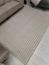 Турецкий прямоугольный ковёр A7123A CREAM/IVORY