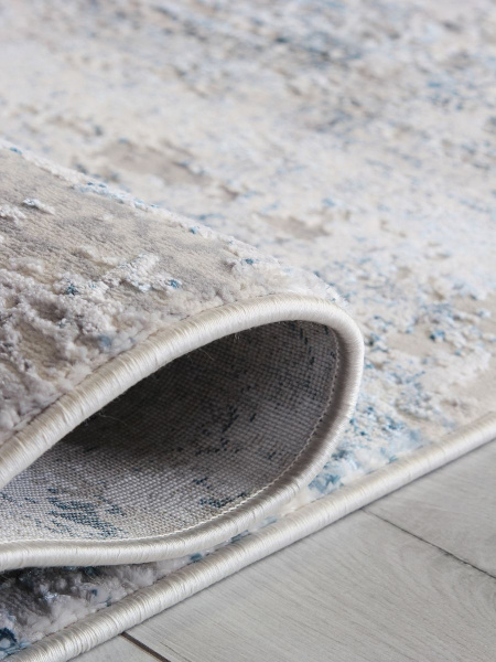 Турецкий прямоугольный ковёр 5072A CREAM / P.D.BLUE