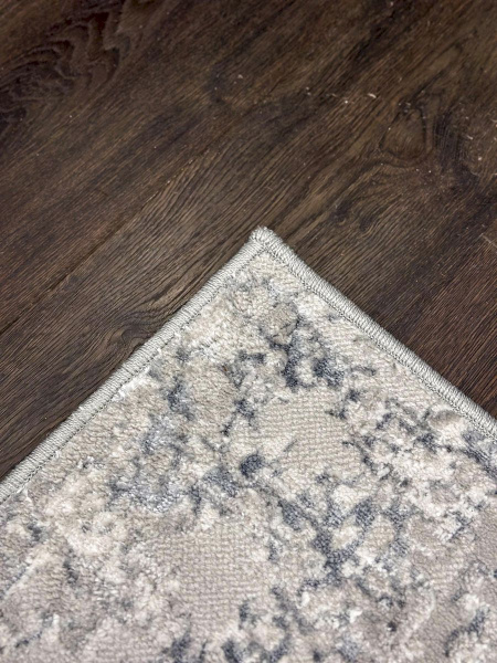 Турецкий прямоугольный ковёр NP208 GREY