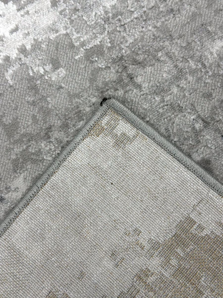 Турецкий прямоугольный ковёр NP208 GREY