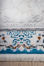 Турецкий круглый ковёр 4922A D.BLUE/D.BLUE