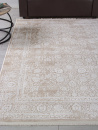 Турецкий прямоугольный ковёр 21365C D.BEIGE / WHITE