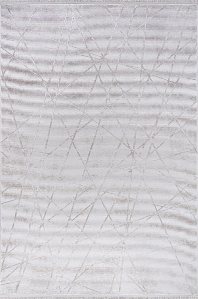 Турецкий прямоугольный ковёр 31978C WHITE / BEIGE