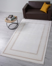 Турецкий прямоугольный ковёр 32218C WHITE / CREAM