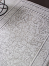 Турецкий прямоугольный ковёр 32229A GREY / WHITE
