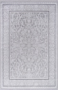 Турецкий прямоугольный ковёр 32229A GREY / WHITE