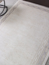 Турецкий прямоугольный ковёр 34069A WHITE / BEIGE