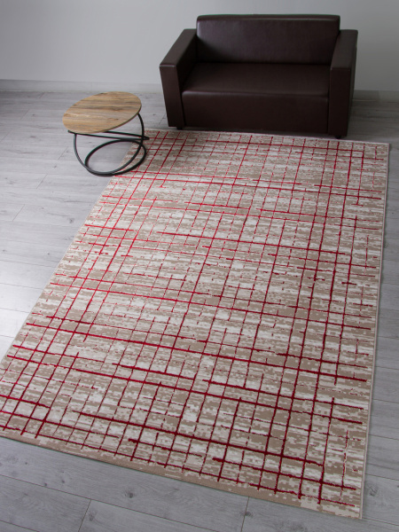Турецкий прямоугольный ковёр LT2392 710 RED
