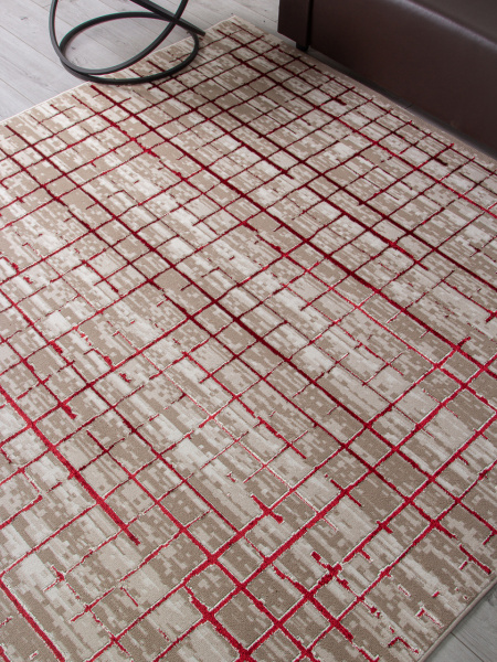 Турецкий прямоугольный ковёр LT2392 710 RED