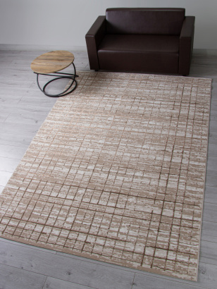 Турецкий прямоугольный ковёр LT2392 780 BEIGE