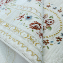 Казахстанский прямоугольный ковёр Q010B CREAM/CREAM