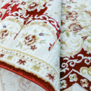 Казахстанский прямоугольный ковёр Q616A RED/WHITE
