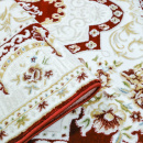 Казахстанский прямоугольный ковёр Q616A RED/WHITE