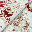 Казахстанский прямоугольный ковёр Q616A RED/WHITE
