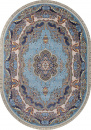 Российский овальный ковёр 6807 BLUE