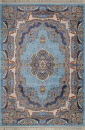 Российский прямоугольный ковёр 6807 BLUE