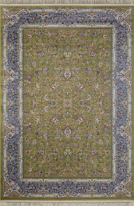Российский прямоугольный ковёр 6814 GREEN