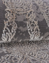 Турецкий овальный ковёр 03801A GREY / BROWN