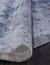 Турецкий круглый ковёр 03851A BLUE / BLUE