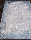 Турецкий прямоугольный ковёр 03858A BLUE / BLUE