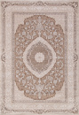 Турецкий прямоугольный ковёр 03874B BROWN / BROWN