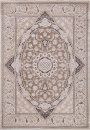 Турецкий прямоугольный ковёр 04033B DARK BROWN