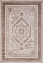 Турецкий прямоугольный ковёр 04037A BROWN / BROWN