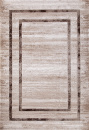 Турецкий прямоугольный ковёр 04043B DARK BROWN