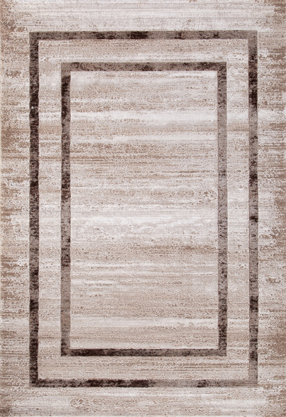 Турецкий прямоугольный ковёр 04043B DARK BROWN