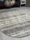 Турецкий овальный ковёр 04077G GREY / GREY